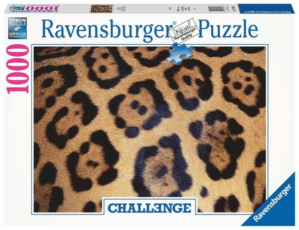 Ravensburger Puzzle 17096 - 1000 Teile - Challenge - Animal Print
