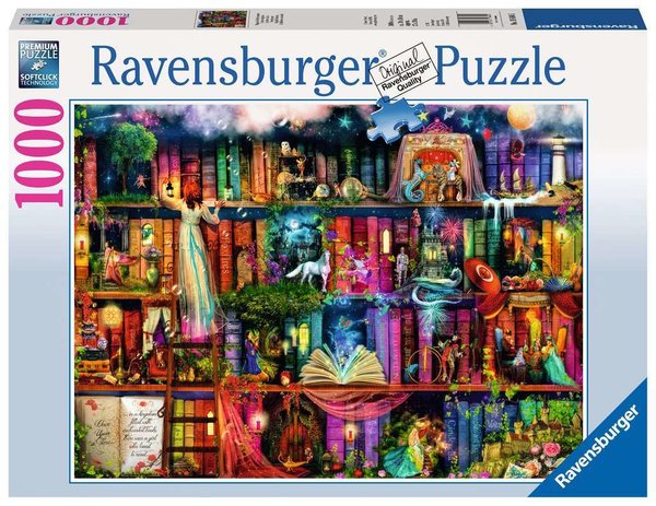 Ravensburger Puzzle 19684 - 1000 Teile - Magische Märchenstunde