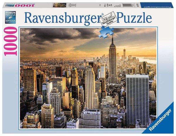 Ravensburger Puzzle 19712 - 1000 Teile - Großartiges New York