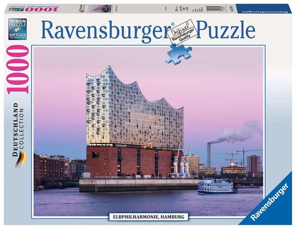 Ravensburger Puzzle 19784 - 1000 Teile - Elbphilharmonie Hamburg