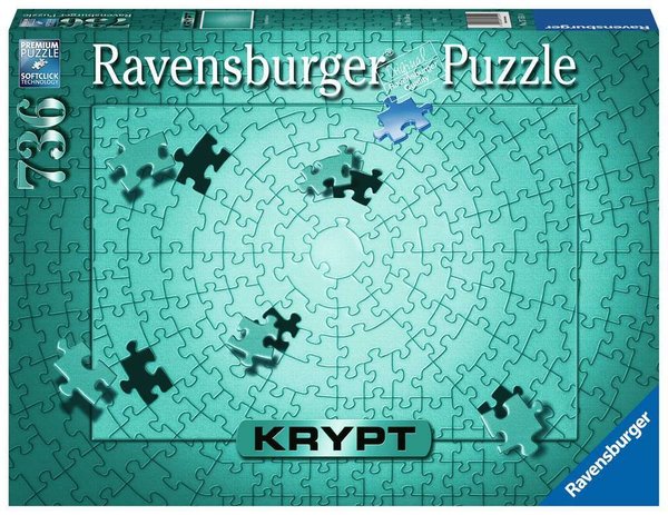 Ravensburger Puzzle 17151 - 736 Teile - Krypt - Metallic Mint