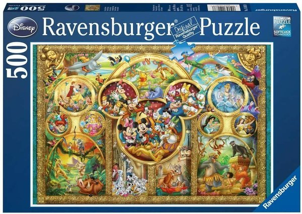 Ravensburger Puzzle 14183 - 500 Teile - Disney Family