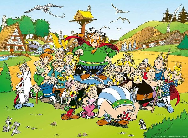 Ravensburger Puzzle 14197 - 500 Teile - Asterix und sein Dorf
