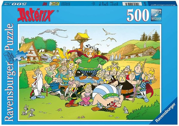 Ravensburger Puzzle 14197 - 500 Teile - Asterix und sein Dorf