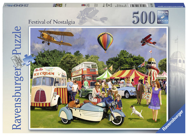Ravensburger Puzzle 14810 - 500 Teile - Festival of Nostalgia - Rarität