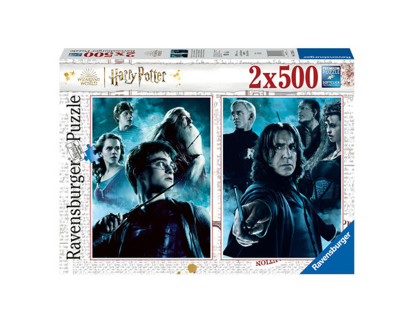 Ravensburger Puzzle 17265 - 2 x 500 Teile - Harry Potter & Prince Sang-Mele - Rarität