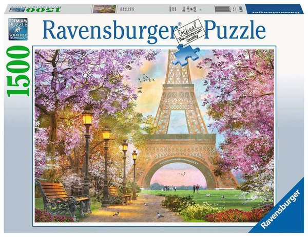Ravensburger Puzzle 16000  - 1500 Teile - Verliebt in Paris
