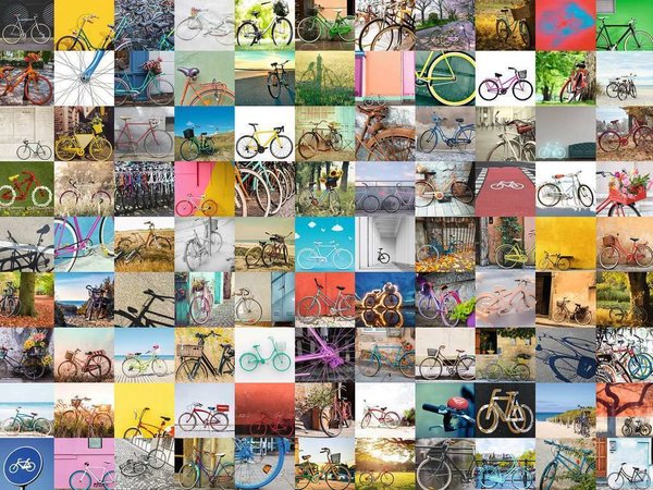 Ravensburger Puzzle 16007 - 1500 Teile - 99 Fahrräder und mehr