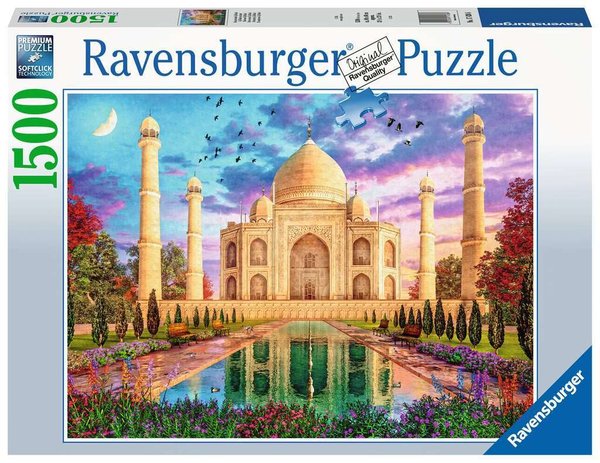 Ravensburger Puzzle 17438 - 1500 Teile - Bezauberndes Taj Mahal