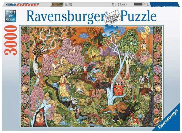 Ravensburger Puzzle 17135 - 3000 Teile - Garden of Sun Signs -Rarität