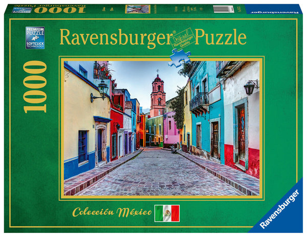 Ravensburger Puzzle 16557 - 1000 Teile - Colección México - Guanajuato - Central Mexico - Rarität