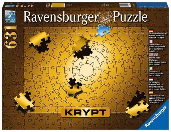 Ravensburger Puzzle 15152 - 631 Teile - Krypt - Gold