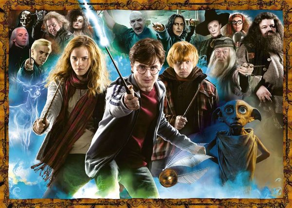 Ravensburger Puzzle 15171 - 1000 Teile - Der Zauberschüler Harry Potter