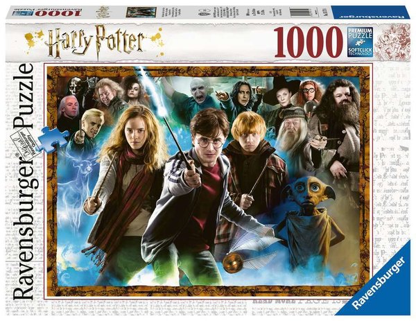 Ravensburger Puzzle 15171 - 1000 Teile - Der Zauberschüler Harry Potter