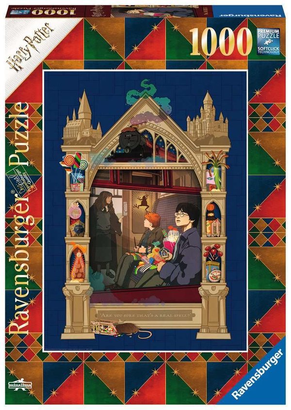Ravensburger Puzzle 16515 - 1000 Teile - Harry Potter auf dem Weg nach Hogwarts