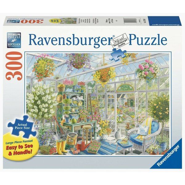 Ravensburger Puzzle 16786 - 300 Teile - Large - Greenhouse Heaven - Rarität
