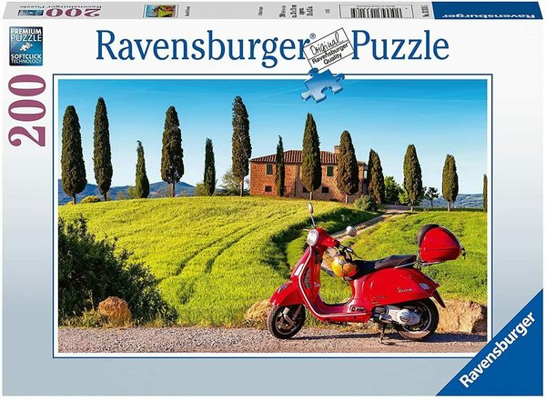 Ravensburger Puzzle 13318 - 200 Teile - Beautiful Toscany - Rarität
