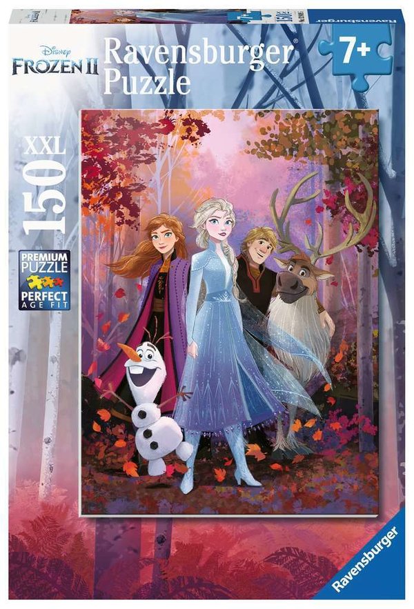 Ravensburger Puzzle 12849 - 150 Teile - Disney - Frozen II - Ein fantastisches Abenteuer