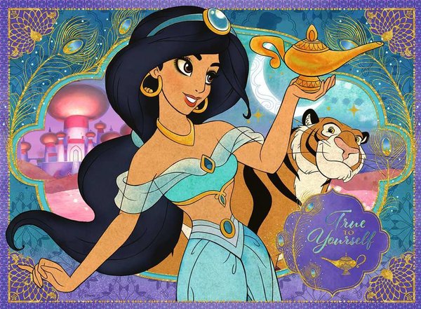 Ravensburger Puzzle 10409 - 100 Teile - Disney Prinzessinen - Aladdin - Zauberhafte Jasmin