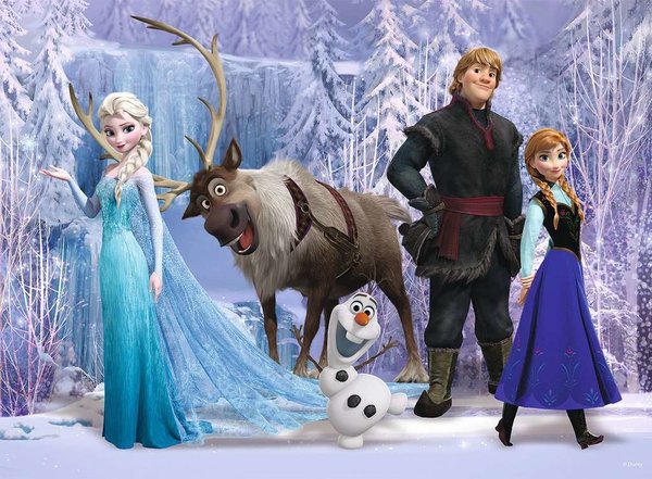 Ravensburger Puzzle 10516 - 100 Teile - Disney Frozen - Im Reich der Schneekönigin