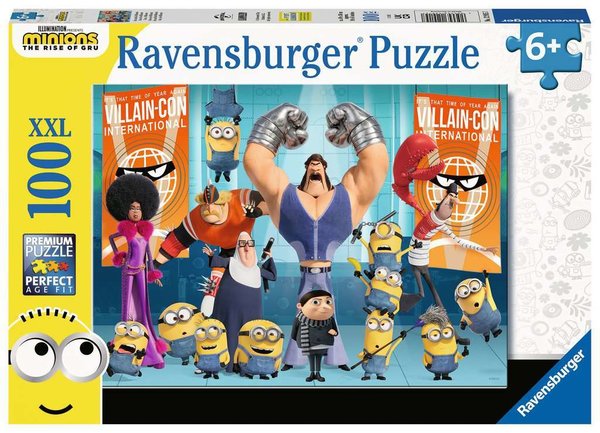 Ravensburger Puzzle 12915 - 100 Teile - Minions - Gru und die Minions