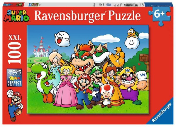 Ravensburger Puzzle 12992 - 100 Teile - Super Mario Fun