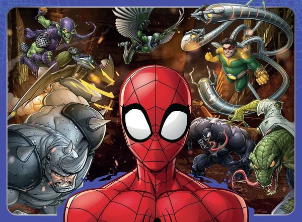 Ravensburger Puzzle 10728 - 100 Teile - Marvel - Spider-Man - Rarität