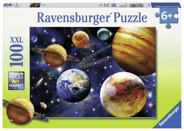Ravensburger Puzzle 10904  - 100 Teile - Space / Weltall - Rarität