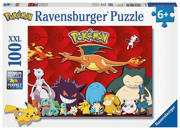 Ravensburger Puzzle 10934  - 100 Teile - Meine liebsten Pokémon - Rarität