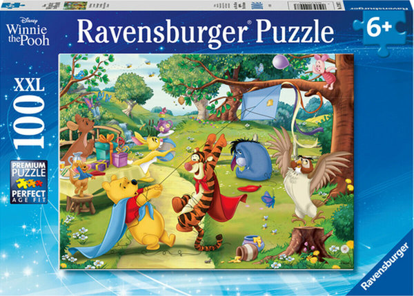 Ravensburger Puzzle 12997 - 100 Teile - Disney - Winnie the Pooh -  Die Rettung - Rarität