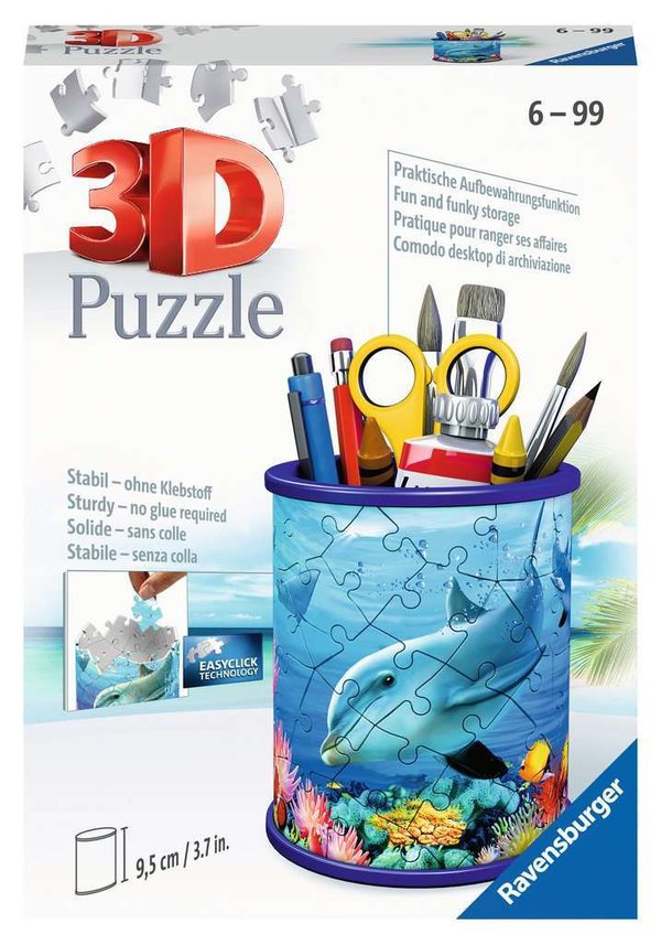 Ravensburger 3D - Puzzle - 11176 - 54 Teile - Utensilo - Unterwasserwelt