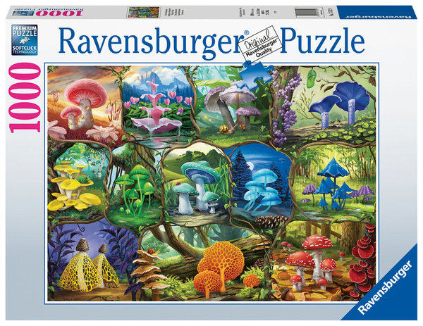 Ravensburger Puzzle 17312 - 1000 Teile - Beautiful Mushrooms - Rarität