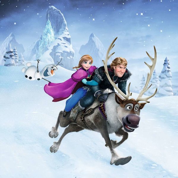 Ravensburger Puzzle 09264 - 3 x 49 Teile - Disney Frozen - Abenteuer im Winterland