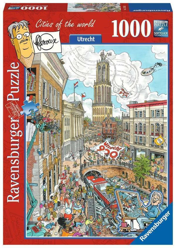 Ravensburger Puzzle 17303 - 1000 Teile - Cities of the World - Utrecht - Rarität