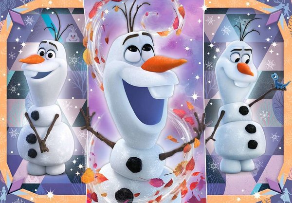 Ravensburger Puzzle 05153 - 2 x 12 Teile - Disney Frozen II - Alle lieben Olaf