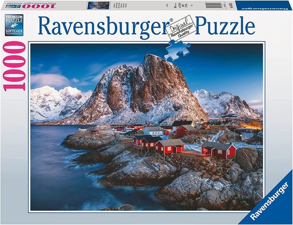 Ravensburger Puzzle 80523 - 1000 Teile - Idyllische Lofoten - Norwegen