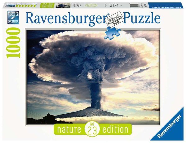 Ravensburger Puzzle 17095 - 1000 Teile - Nature Edition Nr.23 - Vulkan Ätna