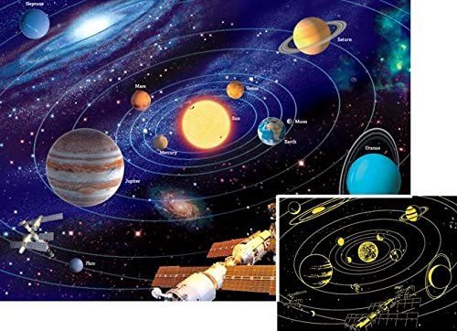 Ravensburger Puzzle 14926 - 500 Teile - Star Line - Das Sonnensystem