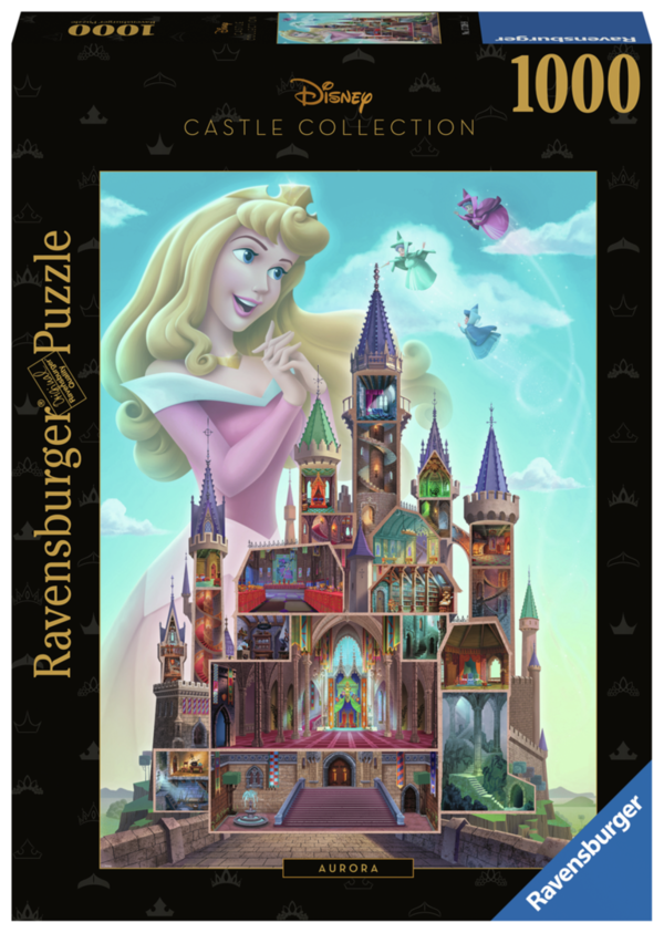 Ravensburger Puzzle 17338 - 1000 Teile - Disney Castle Collection - Sleeping Beauty