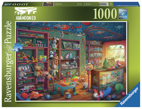 Ravensburger Puzzle 17508 - 1000 Teile - Abandoned - Tattered Toy Store