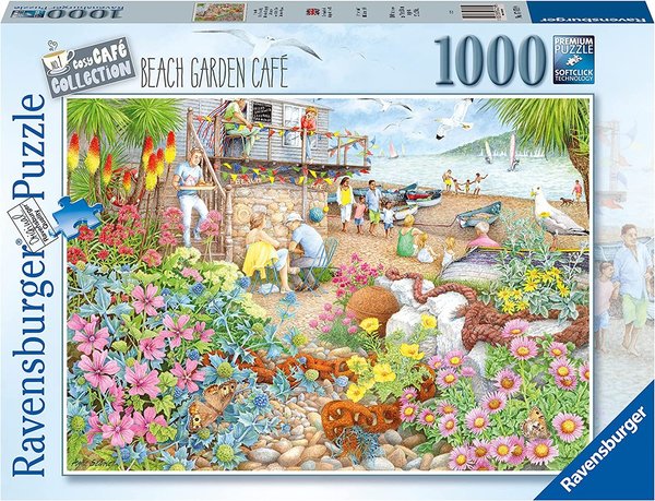 Ravensburger Puzzle 17479 - 1000 Teile - Anne Searle - Beach Garden Cafe