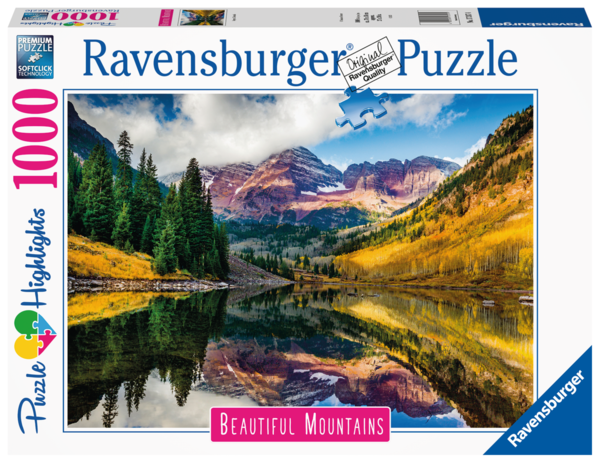 Ravensburger Puzzle 17317 - 1000 Teile - Beautiful Mountains - Aspen Colorado