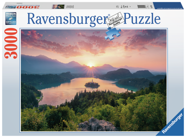 Ravensburger Puzzle 17445  - 3000 Teile - Bleder See - Slowenien