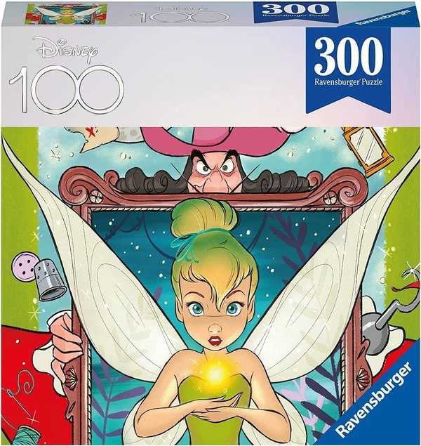 Ravensburger Puzzle 13372 - 300 Teile - 100 Jahre Disney - Tinkerbell