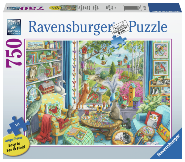 Ravensburger Puzzle 17328 - 750 Teile - Large - The Bird Watchers