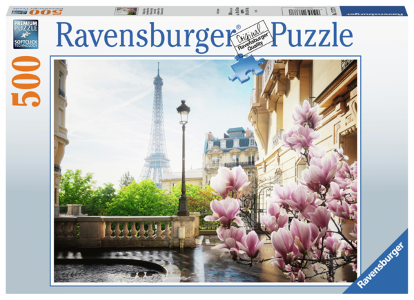 Ravensburger Puzzle 17377 - 500 Teile - Frühling in Paris