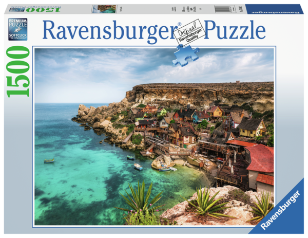 Ravensburger Puzzle 17436 - 1500 Teile - Popey Village - Malta
