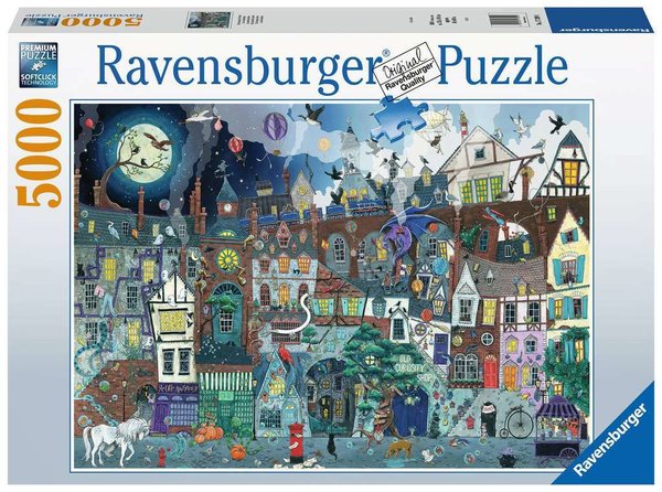 Ravensburger Puzzle 17399  - 5000 Teile - Die fantastische Strasse