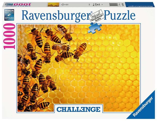 Ravensburger Puzzle 17362 - 1000 Teile - Challenge - Bienen