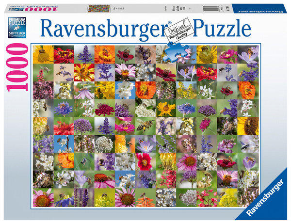Ravensburger Puzzle 17386 - 1000 Teile - 99 Bienen
